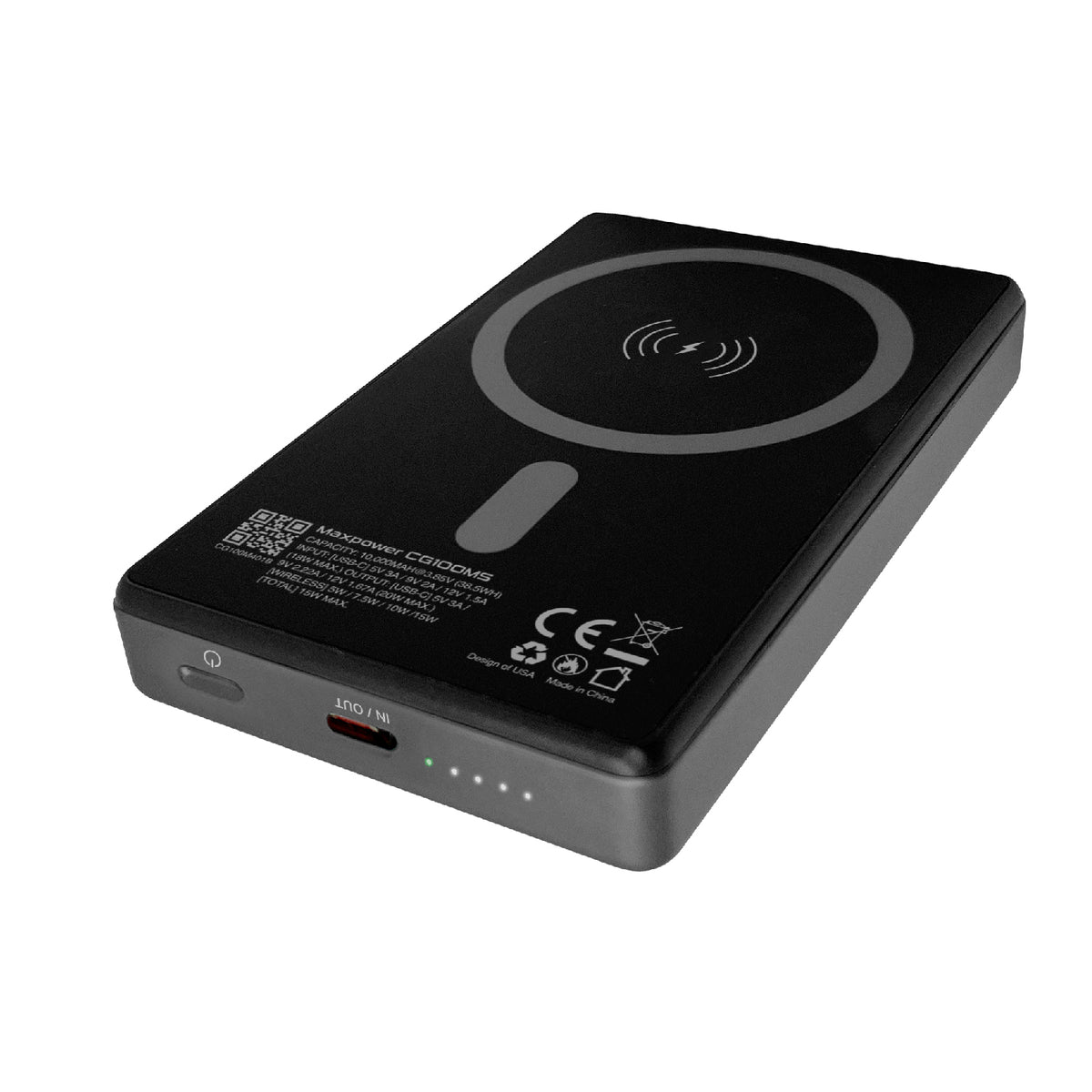 牛魔王CG100MS 10,000mAh 磁力無線外置充電器– 2the Max Online