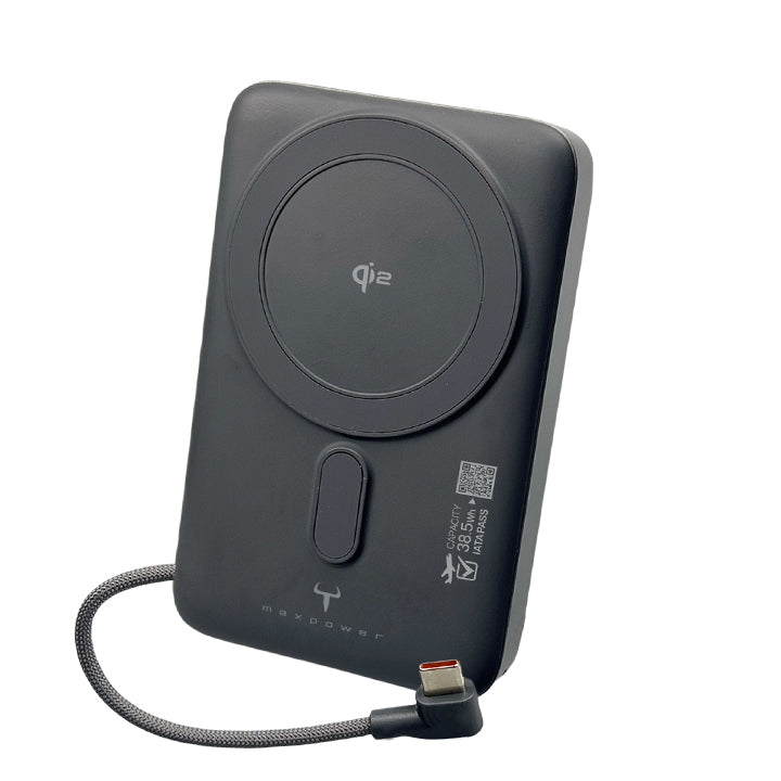 牛魔王 GQ580S+ 10,000mAh Qi2 磁力無線外置充電器