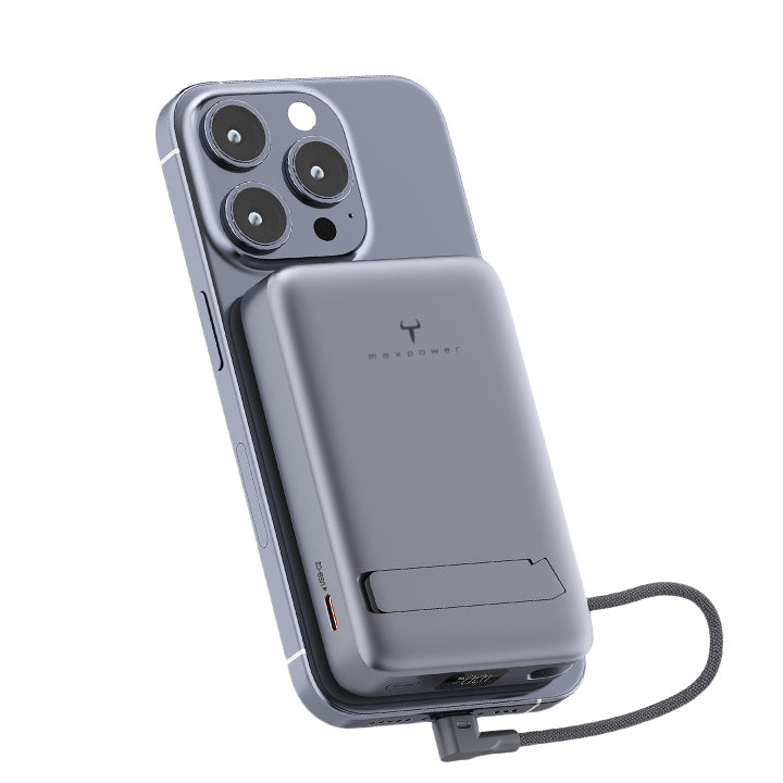牛魔王 GQ580S+ 10,000mAh Qi2 磁力無線外置充電器