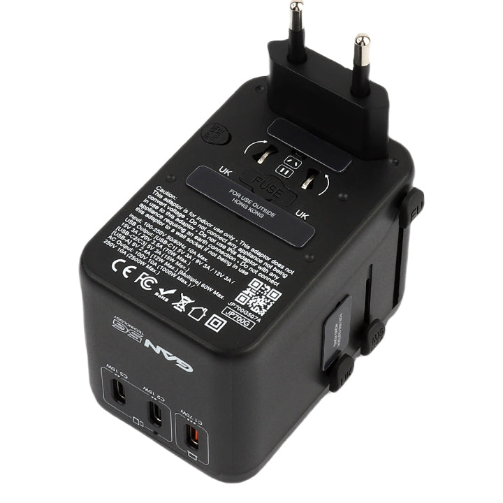 牛魔王 JP700G 70W 4 位 GaN 充電旅遊插座