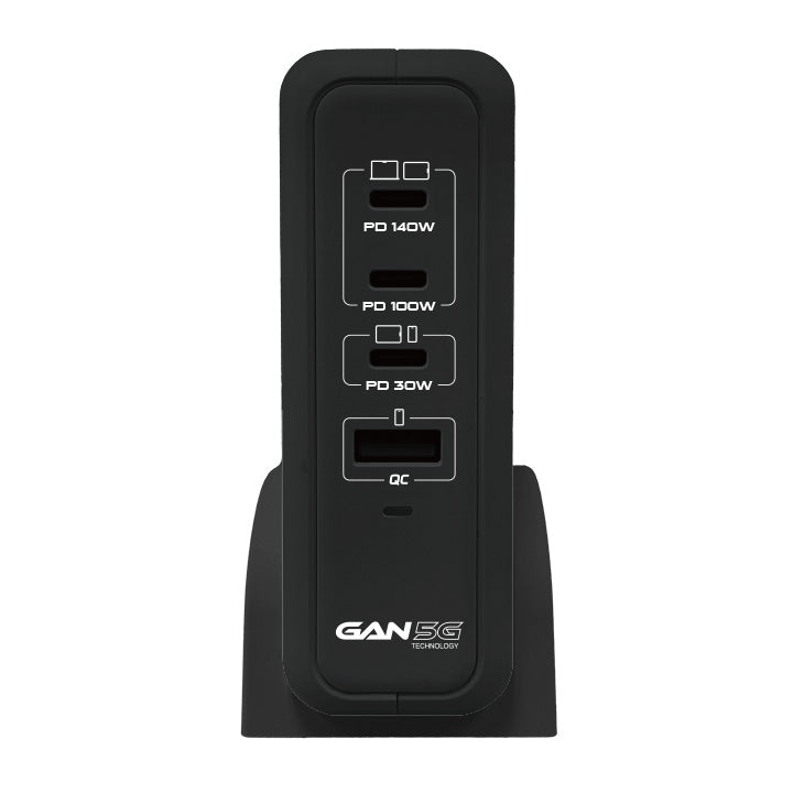 牛魔王 TG140XJ 140W PD3.1 4 位 GaN USB 充電器