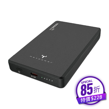牛魔王 CG100MS+ 10,000mAh 磁力無線外置充電器