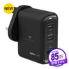 牛魔王 GN70XAV 70W 3 位 GaN USB 充電器