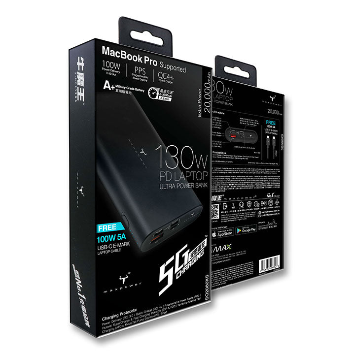 牛魔王SQ2080XS 20,000mAh 外置充電器– 2the Max Online